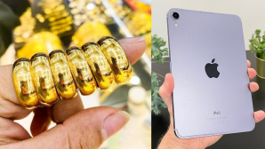 Giá vàng hôm nay trưa 7/8: Vàng SJC, vàng 9999 giảm nửa triệu vẫn cao hơn thế giới, iPad mini 6 rẻ bèo