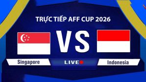 Link xem TRỰC TIẾP bóng đá Singapore vs Indonesia hôm nay 7/8 - VTV6, VTV7 trực tiếp AFF Cup 2026