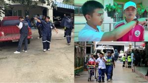 Khoảnh khắc học sinh Thái Lan lẩn trốn kẻ xả súng lớp 9, phát hiện gì trong ba lô của đối tượng?
