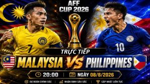 VTV trực tiếp bóng đá Malaysia vs Philippines - Link xem trực tiếp AFF Cup 2026 hôm nay 8/8 trên VTV7