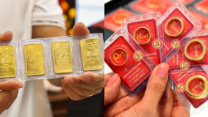 Giá vàng hôm nay 8/8: Vàng miếng SJC đồng loạt lao dốc, chỉ 1 thương hiệu tăng, 1 chỉ vàng bao nhiêu?