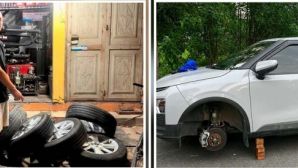Hà Nội: Lời khai của gã đàn ông trộm 2 bánh xe ô tô tại khu đô thị Thanh Hà, lý lịch gây bất ngờ