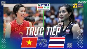 Xem trực tiếp bóng chuyền nữ Việt Nam vs Thái Lan ở đâu, kênh nào? Link xem SEA V.Cup 2026 mới nhất