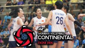 Lịch thi đấu bóng chuyền hôm nay 10/8: Lịch thi đấu AVC Championship 2026 của tuyển bóng chuyền nữ Việt Nam