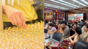 Bảng giá vàng hôm nay 12/8: Vàng SJC nhẫn 9999 'nâng giá' từng giờ, các nhà vàng chênh lệch cực cao