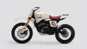 Tamarit biến Triumph Scrambler 400 XC thành chiến binh enduro Miura