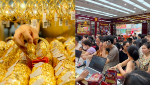 Bảng giá vàng hôm nay 15/8: Vàng SJC nhẫn trơn bất ngờ tăng nhanh, người mua đứng trước 'cửa ải' lớn
