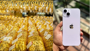 Giá vàng hôm nay chiều 17/8 ngập trong sắc xanh, thu hẹp khoảng cách với vàng thế giới, iPhone 14 Plus rẻ bèo