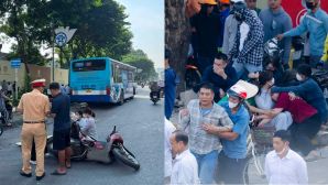 Thông tin chính thức vụ bé 5 tuổi tử vong tại chỗ sau va chạm với xe buýt, người thân khóc ngất ở hiện trường