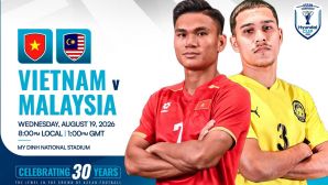 VTV6 VTVGo trực tiếp bóng đá Việt Nam vs Malaysia 20h ngày 19/8 - Link xem trực tiếp AFF Cup 2026 hôm nay