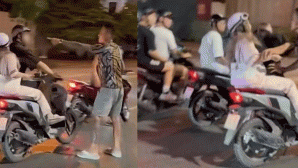 Công an thông tin nóng vụ người đàn ông xăm trổ đi xe SH liên tục chửi bới, đánh người đi đường