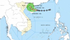 Áp thấp nhiệt đới có thể mạnh lên cấp 7 giật cấp 9, cảnh báo mưa lớn tại các tỉnh thành sau đây