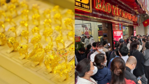 Giá vàng hôm nay 20/8: Vàng SJC nhẫn 9999 tăng nhanh hiếm thấy, người người xếp hàng chờ mua vàng