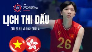 Link xem trực tiếp bóng chuyền nữ Việt Nam vs Hongkong hôm nay 24/8 - Trực tiếp AVC Championship 2026
