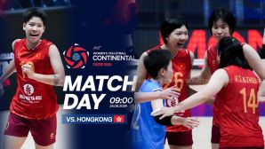 Lịch thi đấu bóng chuyền hôm nay 24/8: Tuyển bóng chuyền nữ Việt Nam vượt khó trước Hong Kong (TQ)