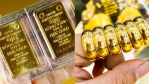 Bảng giá vàng hôm nay 25/8: Vàng nhẫn 9999 giảm đến 3 triệu đồng/lượng, vàng SJC đi hướng trái ngược