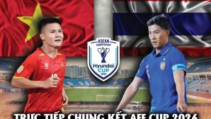 VTV3 VTVGo trực tiếp bóng đá Việt Nam vs Thái Lan 20h ngày 26/8 - Link xem trực tiếp AFF Cup 2026