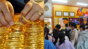 Bảng giá vàng hôm nay 26/8: Vàng miếng SJC vàng nhẫn 9999 diễn biến lạ, vàng thế giới gặp cửa ải lớn