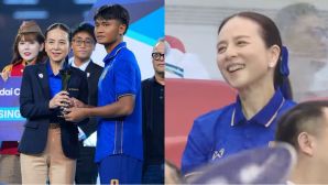 Madam Pang đau lòng khi Thái Lan nhìn Việt Nam lên ngôi vô địch, biểu cảm bất lực trong trận gây sốt