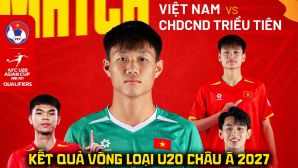 Kết quả, tỷ số U20 Việt Nam vs U20 Triều Tiên hôm nay 31/8 - VL U20 châu Á 2027: ĐT Việt Nam tạo địa chấn?