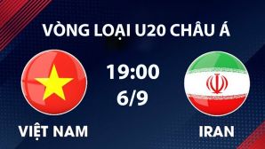 TV360 TRỰC TIẾP bóng đá hôm nay 6/9 - Link xem trực U20 Việt Nam vs U20 Iran tại VL U20 châu Á