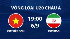 VTV6, VTV3 TRỰC TIẾP bóng đá U20 Việt Nam vs U20 Iran hôm nay 6/9 - Link xem trực tiếp VL U20 châu Á 2027 mới nhất