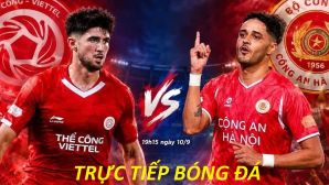 VTV6 trực tiếp bóng đá Thể Công Viettel vs CAHN - Link xem trực tiếp V.League trên VTV