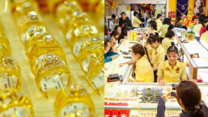 Giá vàng hôm nay 11/9 mới nhất: Vàng SJC và vàng nhẫn trơn 9999 neo giá kỷ lục, vàng thế giới đi lùi