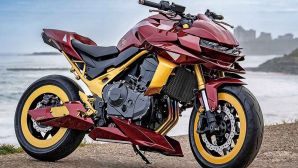 Honda CB750 Hornet hóa 'Người Sắt': Bản độ Concept 2077 gây choáng với thân xe in 3D độc nhất