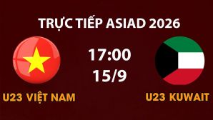 Link xem TRỰC TIẾP bóng đá U23 Việt Nam vs U23 Kuwait hôm nay 15/9 - VTV6, VTVGo trực tiếp ASIAD 2026