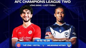 Dự đoán tỷ số Thể Công Viettel vs Melbourne Victory hôm nay 16/9 - Nhận định bóng đá Cúp C2 châu Á