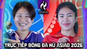 Link xem trực tiếp bóng đá ĐT nữ Việt Nam vs ĐT nữ Nhật Bản - VTV6 trực tiếp ASIAD 2026 hôm nay 17/9