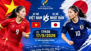 VTV trực tiếp bóng đá Việt Nam vs Nhật Bản - Link xem trực tiếp bóng đá nữ ASIAD 2026 hôm nay 17/9