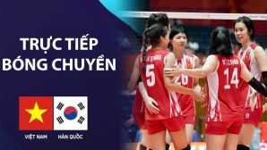 VTV7, VTVGo TRỰC TIẾP bóng chuyền nữ Việt Nam vs Hàn Quốc hôm nay 18/9 - Link xem bóng chuyền nữ ASIAD 2026