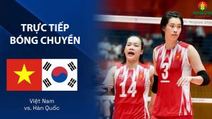 VTV6, VTV7 TRỰC TIẾP bóng chuyền nữ Việt Nam vs Hàn Quốc hôm nay 18/9 - Link xem bóng chuyền nữ ASIAD 2026