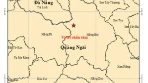 4 trận động đất liên tiếp ở Quảng Ngãi và Đà Nẵng rạng sáng hôm nay 21/9, mạnh nhất lên đến 3 độ
