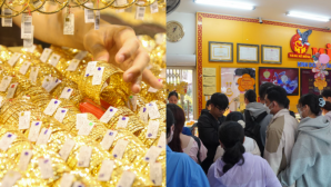 Giá vàng hôm nay 22/9 mới nhất: Vàng SJC và vàng nhẫn trơn 9999 'sập mạnh', vàng thế giới rung lắc