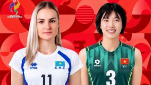 Link xem TRỰC TIẾP bóng chuyền nữ Việt Nam đấu Kazakhstan hôm nay 22/9 - VTV6 Trực tiếp bóng chuyền nữ ASIAD 2026