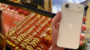 Già vàng hôm nay chiều 23/9: Trong nước giữ đà tăng, thế giới giảm, giá iPhone Air bao nhiêu?