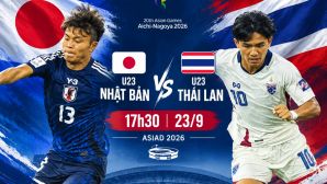 VTV trực tiếp bóng đá U23 Nhật Bản vs U23 Thái Lan - Link xem trực tiếp ASIAD 2026 trên VTV6 và VTVGo