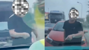 Tài xế ô tô đi sai phần đường, xuống xe tranh cãi với người đi đúng: CSGT Hà Nội lập tức vào cuộc