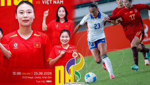 Kết quả bóng đá nữ Việt Nam vs Trung Quốc - Link xem trực tiếp bóng đá nữ ASIAD 2026 trên VTV6