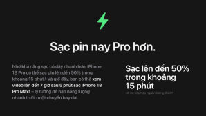 Pin iPhone 18 Pro Max lên đến 43 giờ, khoảng cách với iPhone 17 Pro Max lộ rõ