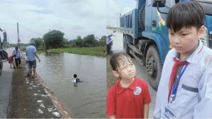 Nam sinh lớp 11 lao xuống sông cứu 2 em nhỏ ở Ninh Bình: Em không biết bơi nhưng không nghĩ nhiều