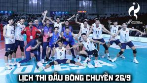 Lịch thi đấu bóng chuyền hôm nay 26/9: Kênh phát sóng tuyển Việt Nam đấu Ấn Độ tại ASIAD 2026