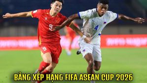 Bảng xếp hạng FIFA ASEAN Cup 2026 mới nhất: ĐT Việt Nam xếp sau Thái Lan sau trận thắng Philippines