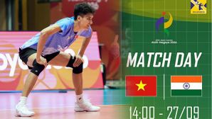 Xem TRỰC TIẾP bóng chuyền Việt Nam đấu Ấn Độ ở đâu? VTV6, VTVGo phát sóng bóng chuyền ASIAD 2026