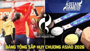 Bảng tổng sắp huy chương ASIAD 2026 mới nhất: Đoàn TT Việt Nam bứt tốc giành tấm HCV thứ ba?