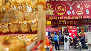 Giá vàng hôm nay 29/9 chốt phiên: Vàng SJC vàng 9999 bật tăng sốc sau cú lao dốc, giá cả giằng co 