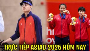 VTV6 trực tiếp ASIAD 2026 hôm nay 30/9 - Đoàn thể thao Việt Nam giành thêm HCV, bứt phá trên Bảng tổng sắp?